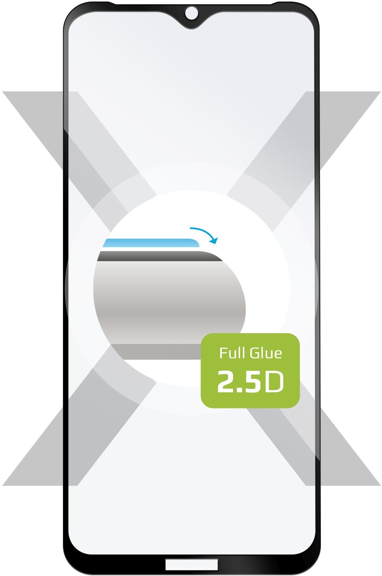 FIXED FullGlue-Cover pre 9A/9A (2022)/9C/9C NFC čierne