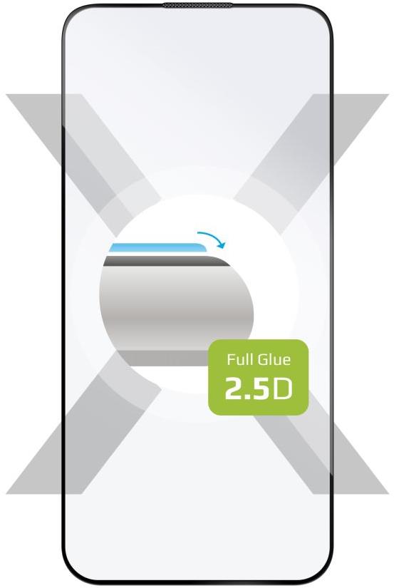 FIXED FullGlue-Cover pre Apple iPhone 15 čierne