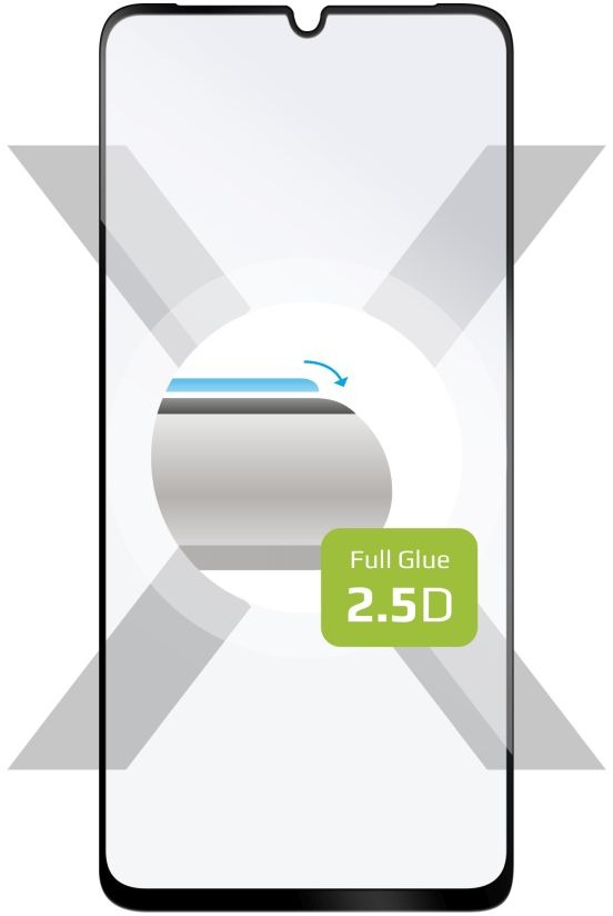 FIXED FullGlue-Cover na Samsung Galaxy A15/A15 5G čierne