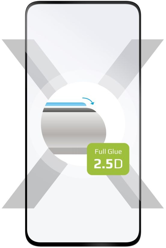 FIXED FullGlue-Cover na Samsung Galaxy A35 5G čierne