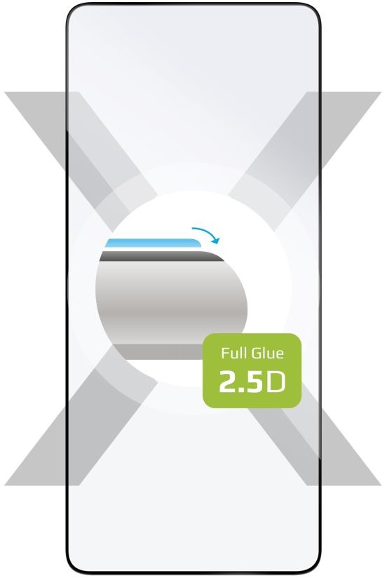 FIXED FullGlue-Cover na Xiaomi Redmi Note 13 Pro 5G/POCO X6 5G čierne