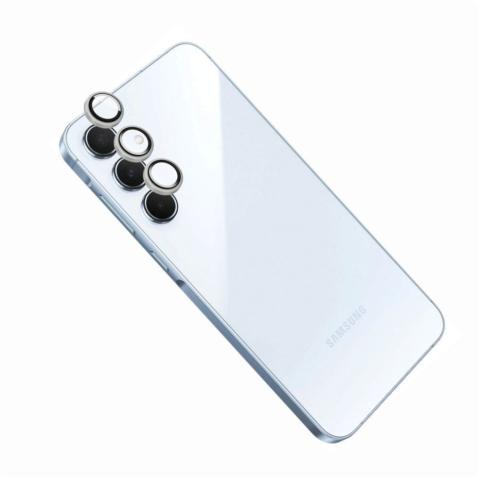 FIXED Camera Glass na Samsung Galaxy A55 5G strieborné