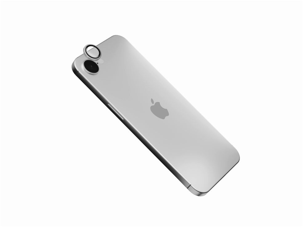FIXED Camera Glass na Apple 17e/16e strieborné