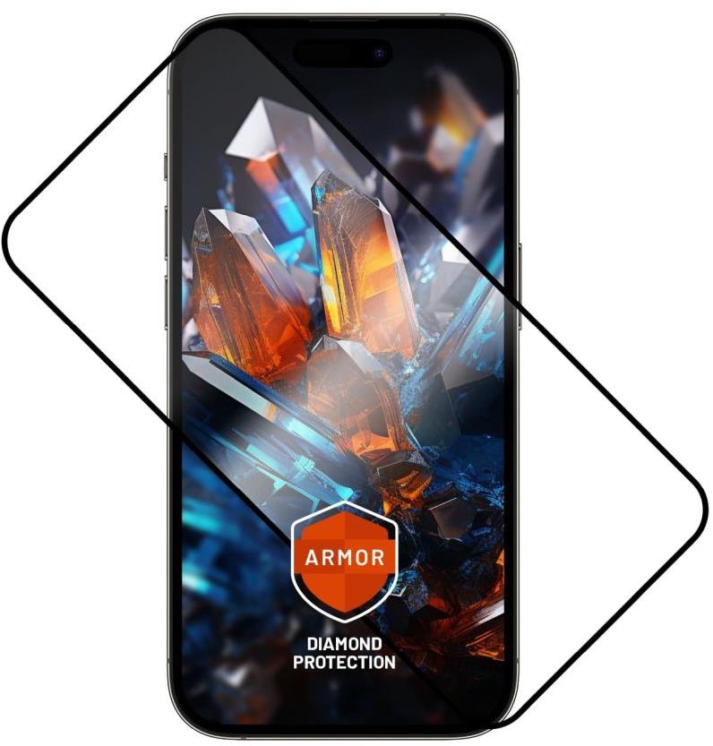FIXED Armor s AR vrstvou a Anti-dust aplikátorom pre Apple iPhone 16 Pro čierne