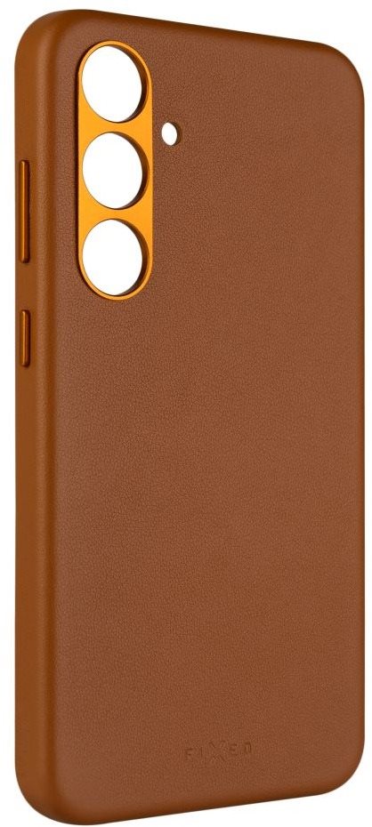 FIXED MagLeather s podporou MagSafe na Samsung Galaxy S24+ hnedý