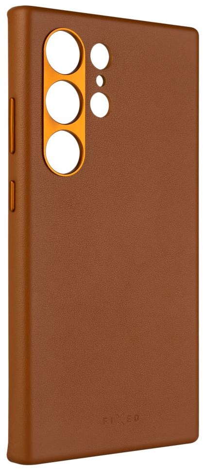 FIXED MagLeather s podporou MagSafe na Samsung Galaxy S24 Ultra hnedý