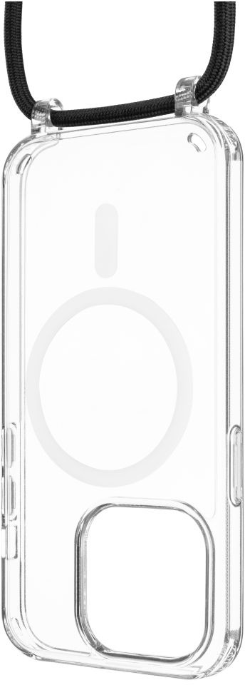 FIXED MagPure Neck s čiernou šnúrkou na krk pre Apple iPhone 16 Pro Max