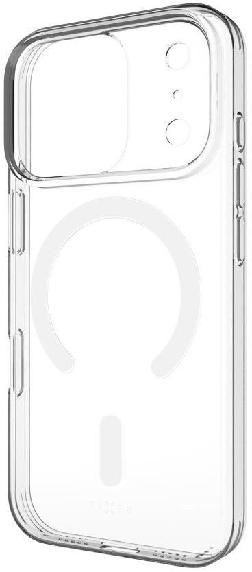 FIXED MagShell s podporou MagSafe a ochranou tlačidla kamery pre Apple iPhone 17 Pro číry