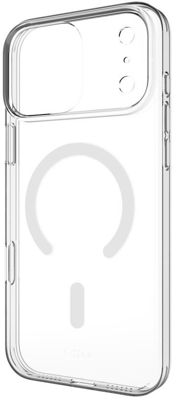 FIXED MagShell s podporou MagSafe a ochranou tlačidla kamery pre Apple iPhone 17 Pro Max číry