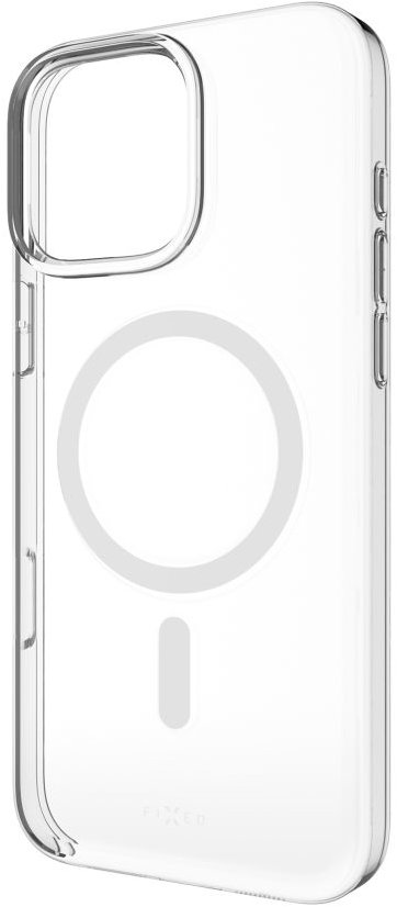 FIXED MagShell s podporou MagSafe a ochranou tlačidla kamery pre Apple iPhone 16 Pre číry