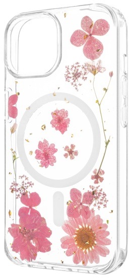 FIXED MagBloom s podporou MagSafe pro Apple iPhone 15 Pink Blossom