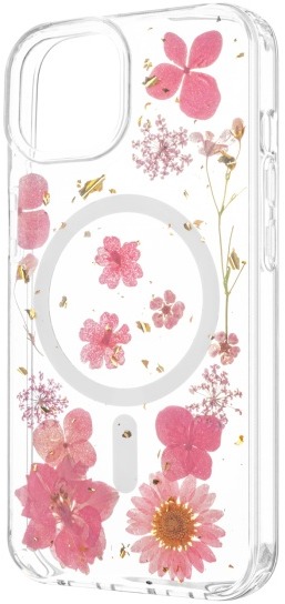 FIXED MagBloom s podporou MagSafe pro Apple iPhone 13 Pink Blossom