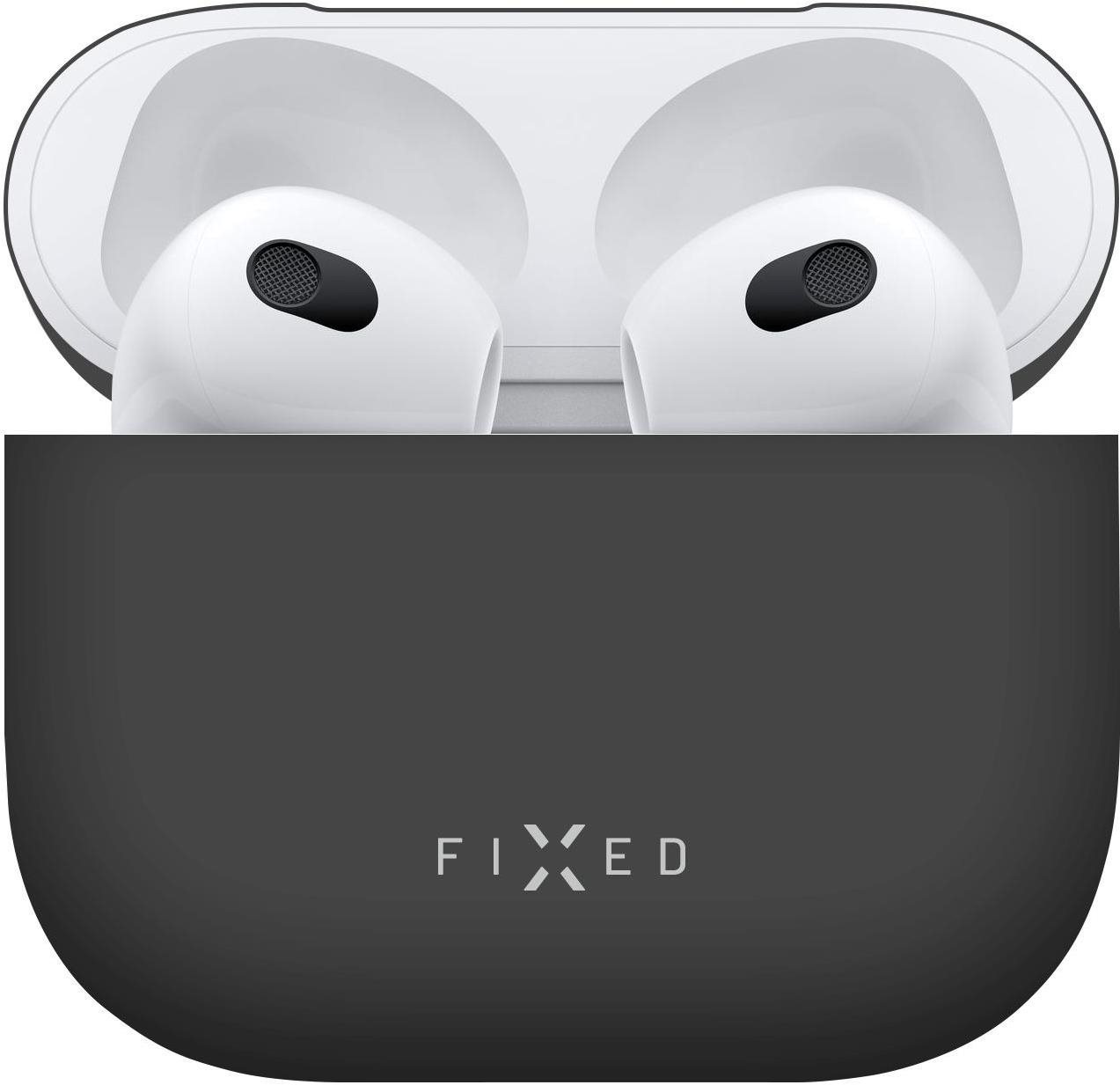 FIXED Silky na Apple Airpods 3 čierne