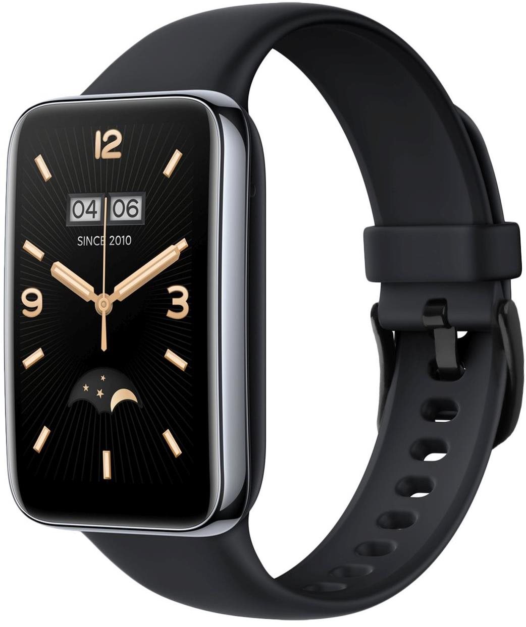 FIXED Silicone Strap pre Xiaomi Mi Smart Band 7 Pro čierny