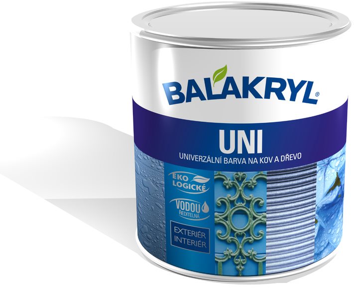 Balakryl Uni mat biela 0100 0,7 kg
