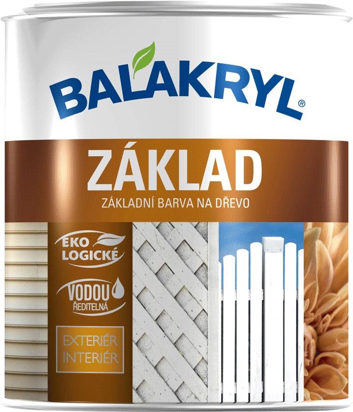 Balakryl ZÁKLAD DREVO, 0100 biela (2,5 kg)