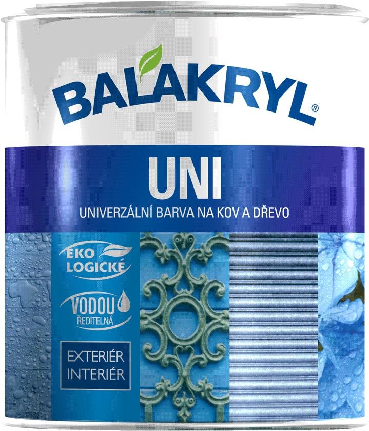 Balakryl UNI MAT, 0101 pastelovo sivá (2,5 kg)