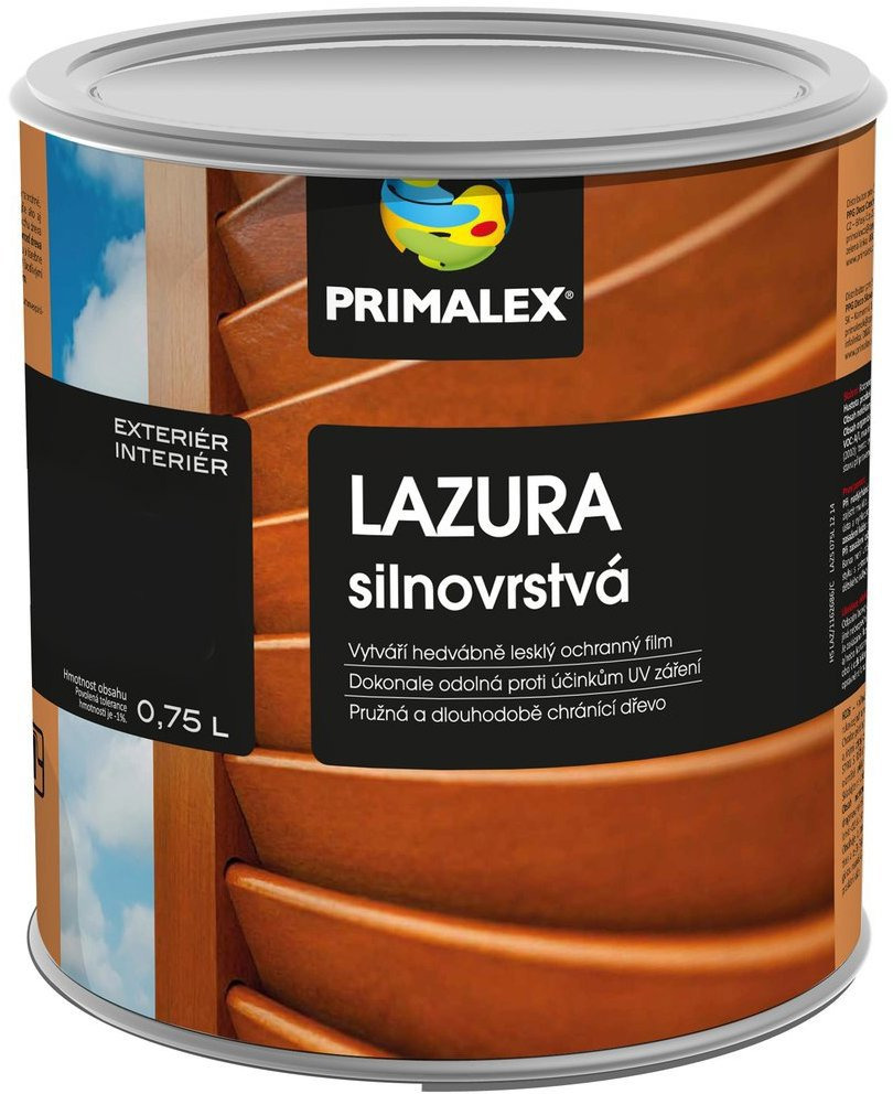 PPG Primalex lazura silnovrstvá dub, 0,75 l