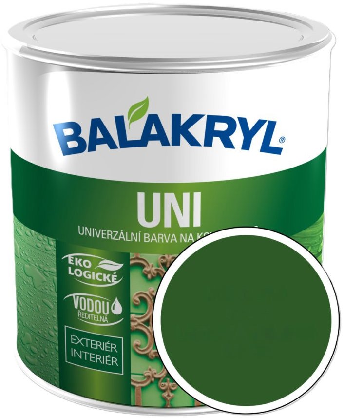 PPG Balakryl Uni Satin 6002, 0,7 kg, listová zelená