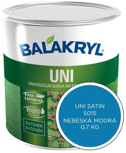 PPG Deco Slovak Balakryl UNI SATIN 0,7 kg, 5015 nebeská modrá
