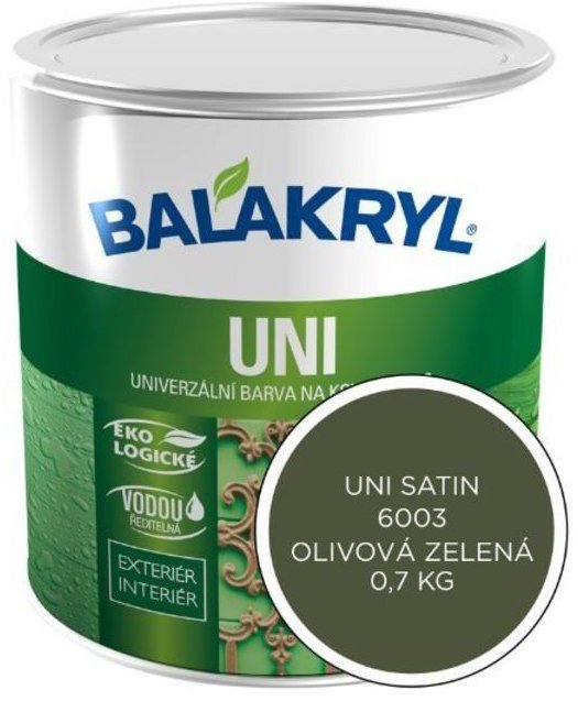 PPG Deco Slovak Balakryl UNI SATIN 0,7 kg, 6003 olivová zelená