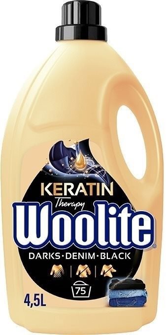 WOOLITE Dark With Keratin 4,5 l (75 praní)