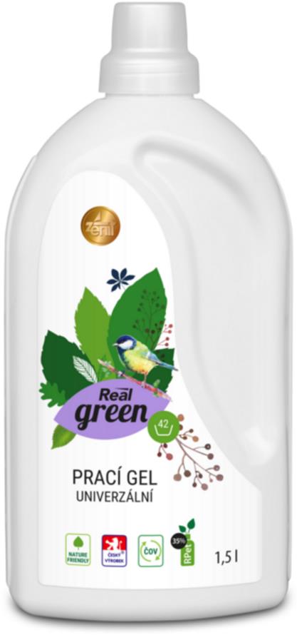 REAL GREEN prací gél 1,5 l (42 praní)