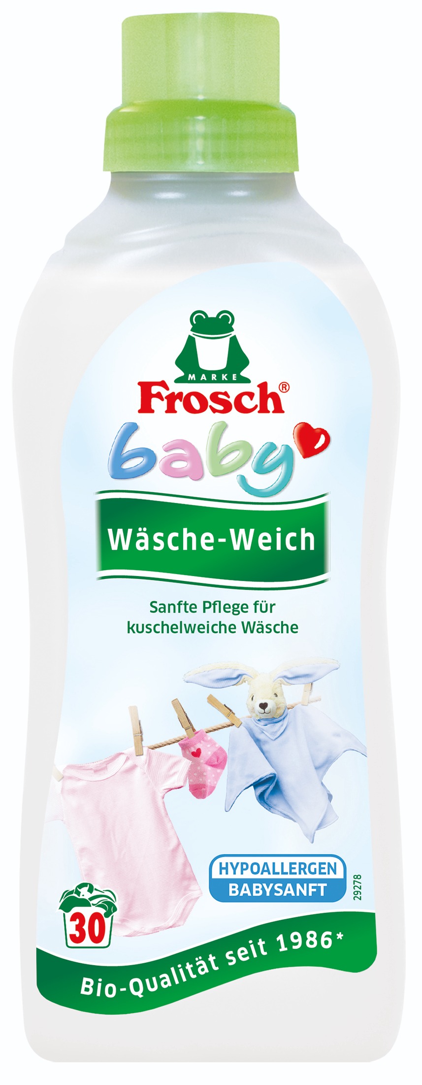 FROSCH Baby Plákadlo na dojčenskú a detskú bielizeň 750 ml (30 praní)
