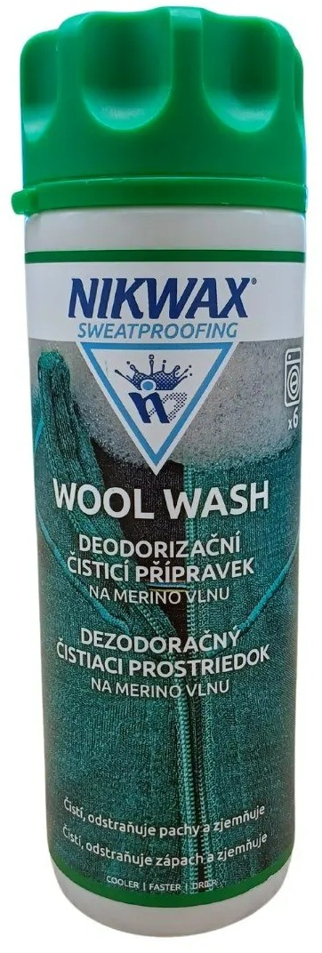 NIKWAX Wool Wash, 300 ml (6 praní)