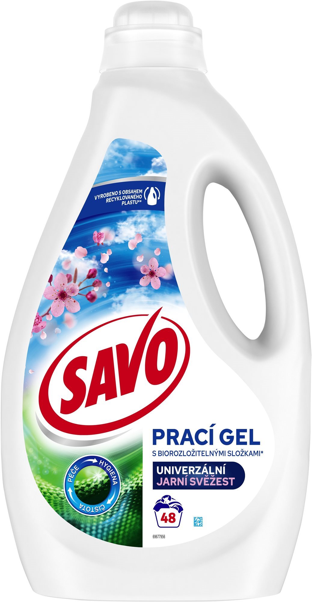 SAVO Jarná sviežosť na farebnú i bielu bielizeň (48 praní)