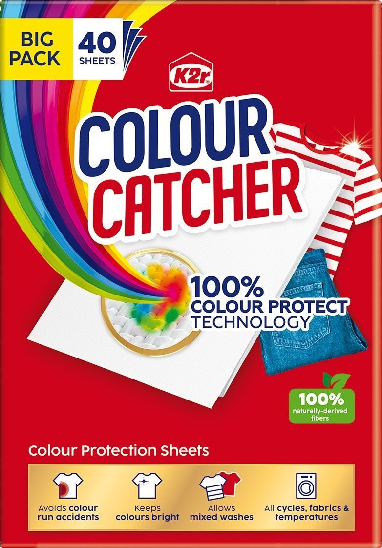 K2r pracie obrúsky Colour Catcher 40 ks
