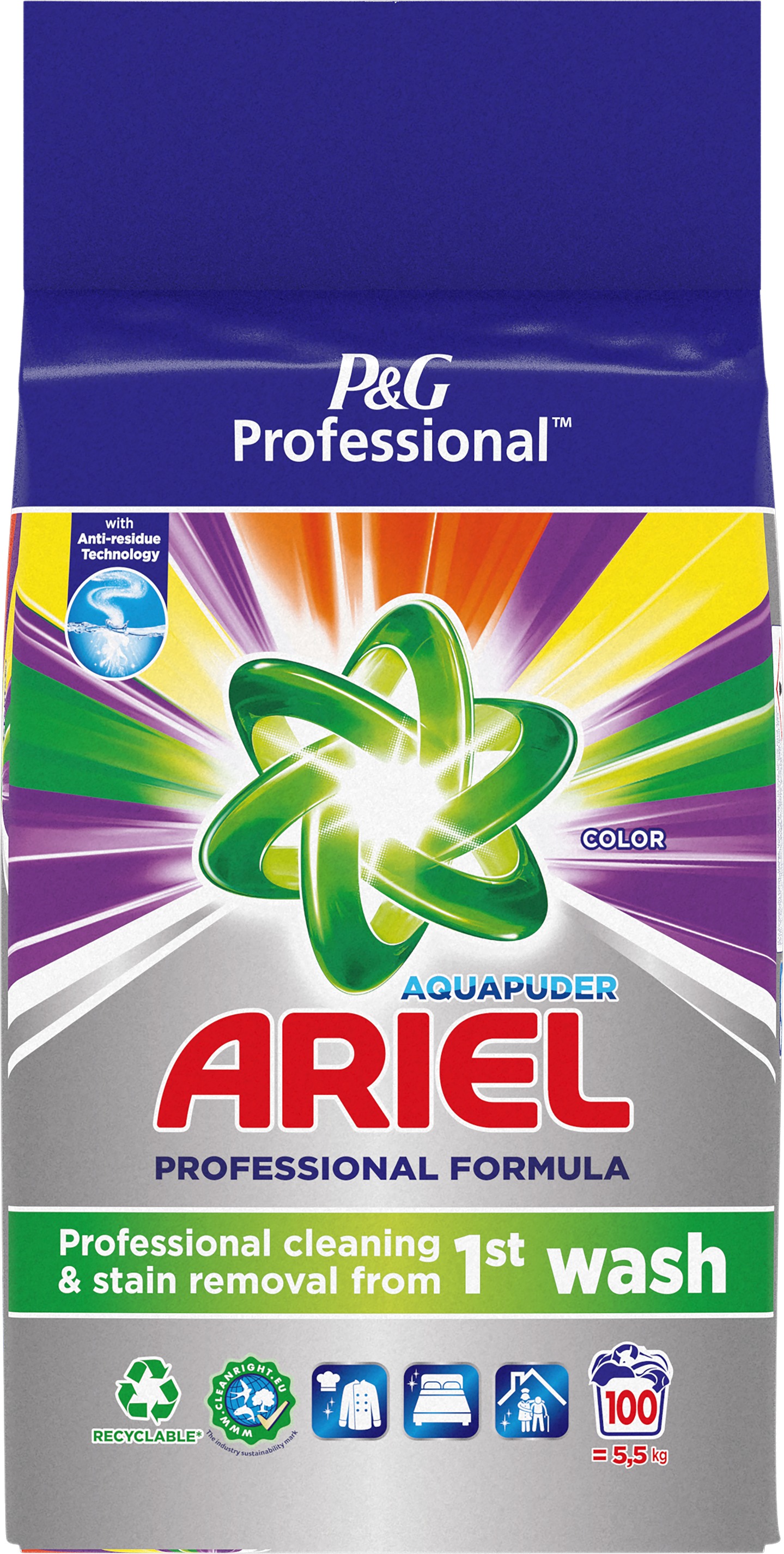 ARIEL Professional Color 5,5 kg (100 praní)