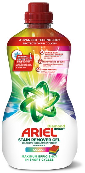 ARIEL odstraňovač škvŕn na farebnú bielizeň 950 ml