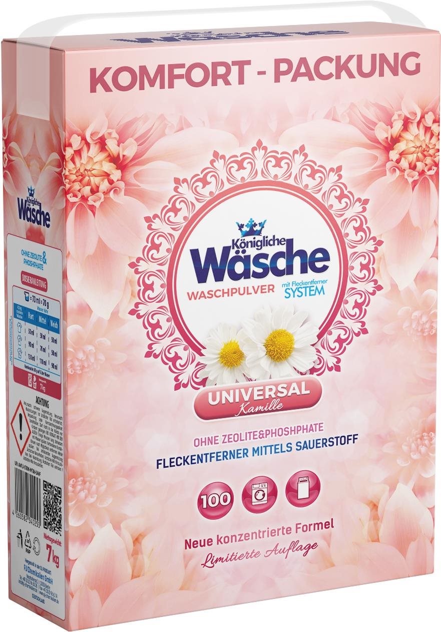 KÖNIGLICHE WÄSCHE Universal Sensitive s harmančekom 7 kg (100 praní)
