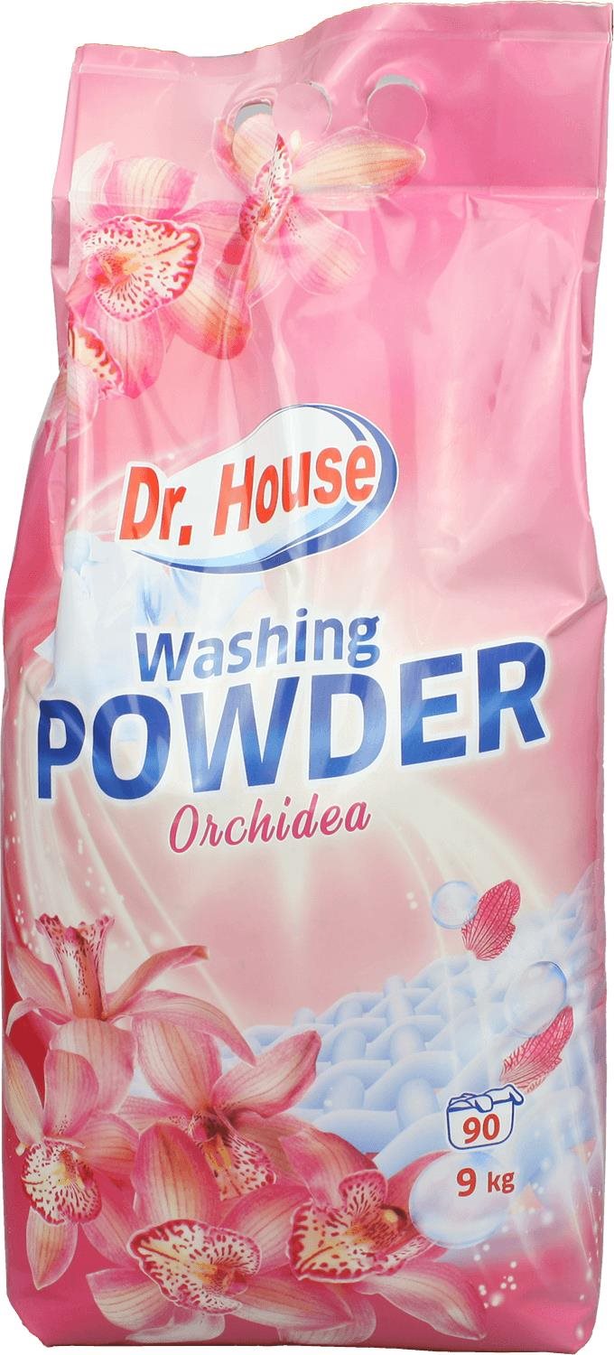 DR. HOUSE prací prášok Orchidea 9 kg (90 praní)