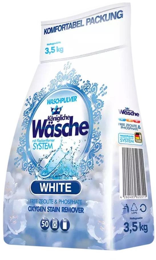 KÖNIGLICHE WÄSCHE White 3,5 kg (50 praní)