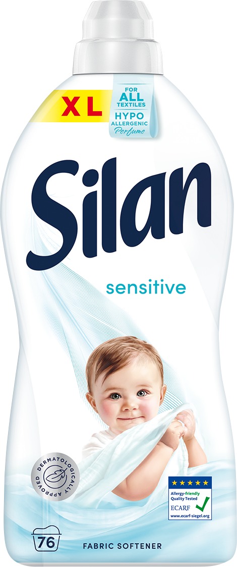 SILAN Sensitive & Baby 1,67 l (76 praní)
