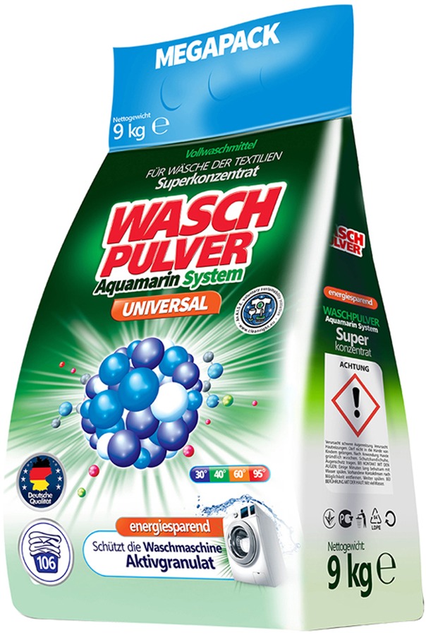 WASCH PULVER Universal 9 kg (106 praní)
