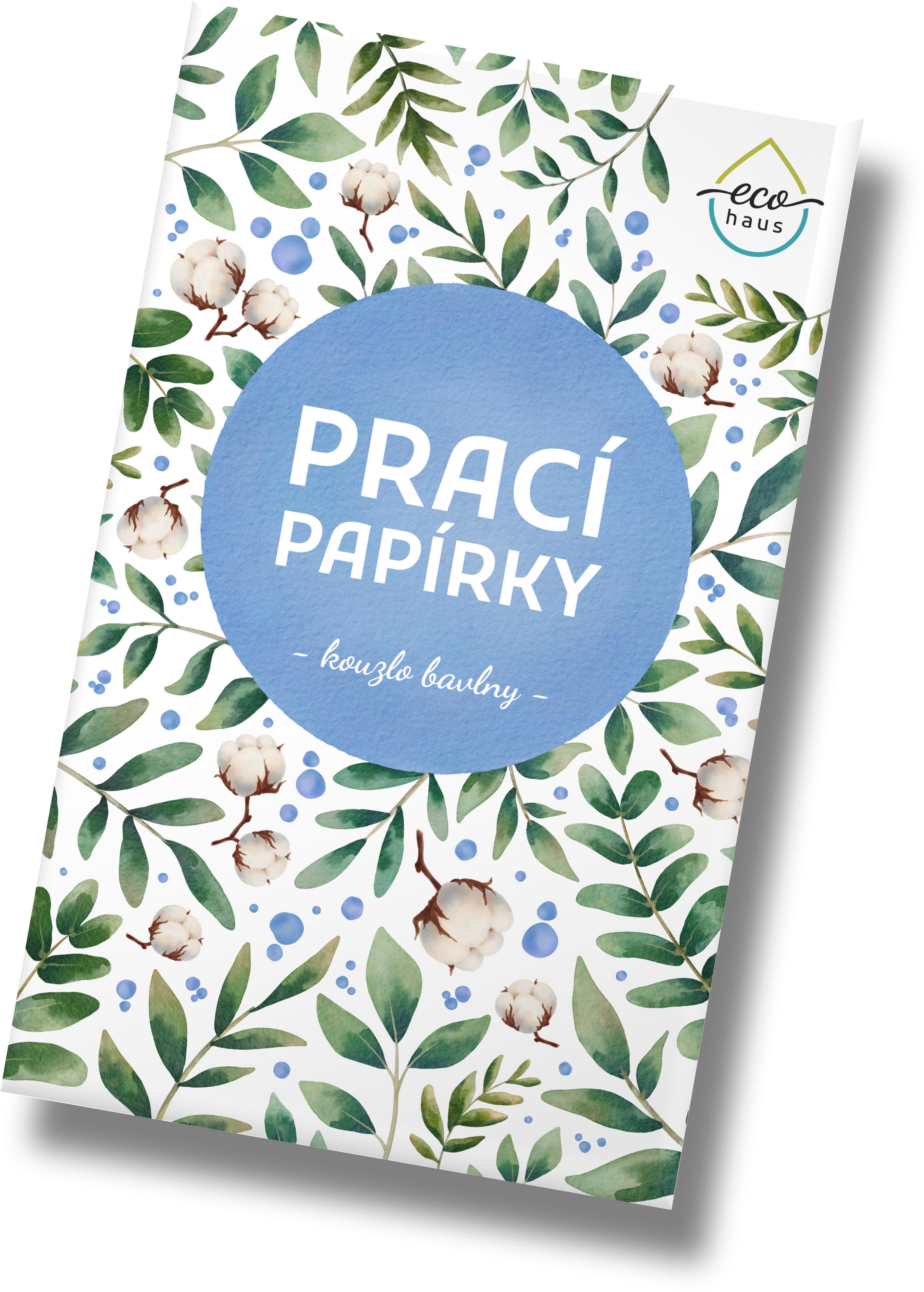 EcoHaus pracie papieriky kúzlo bavlny 5 ks