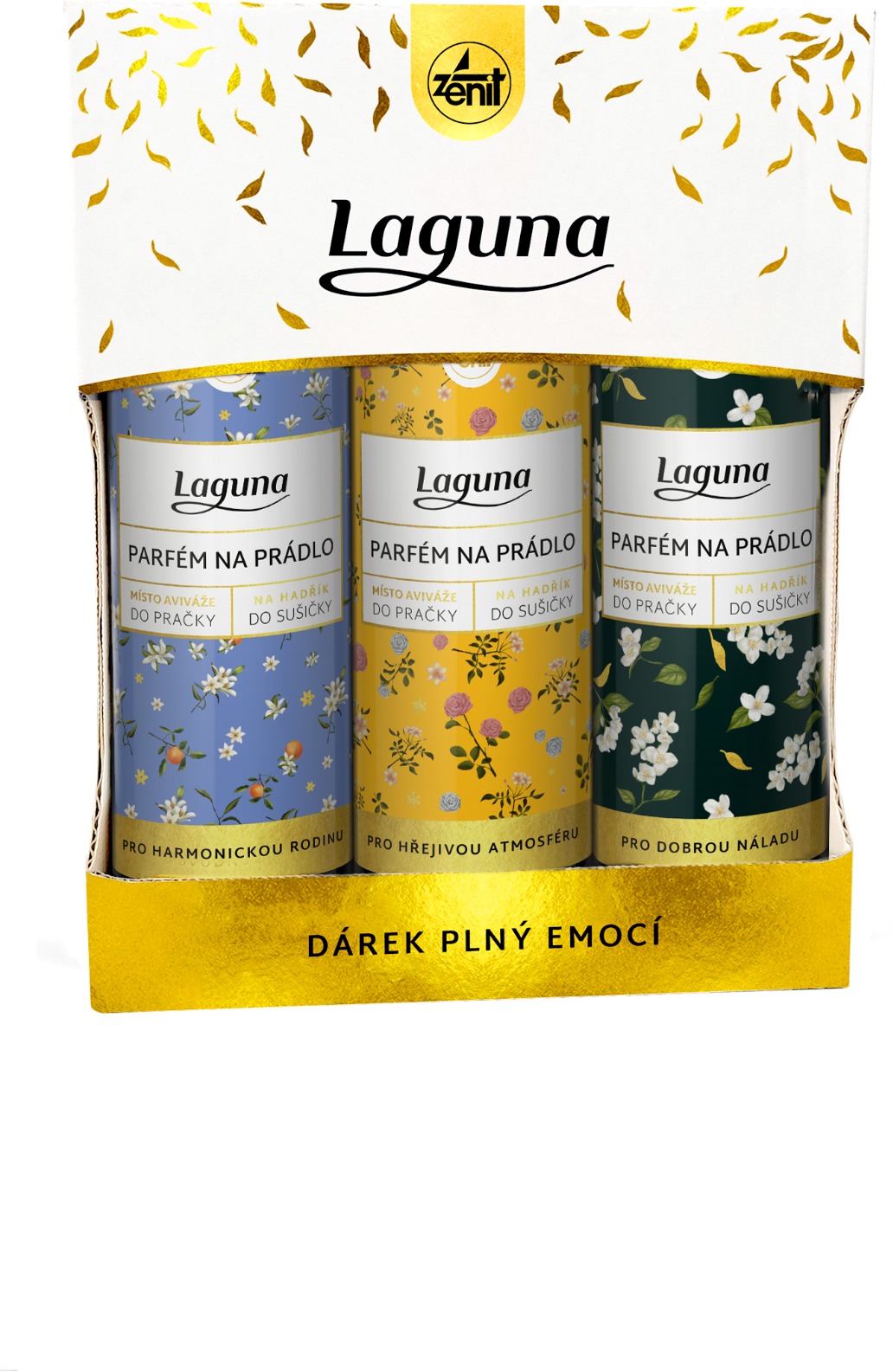 LAGUNA darčekový balíček parfumov rodina 3× 300 ml