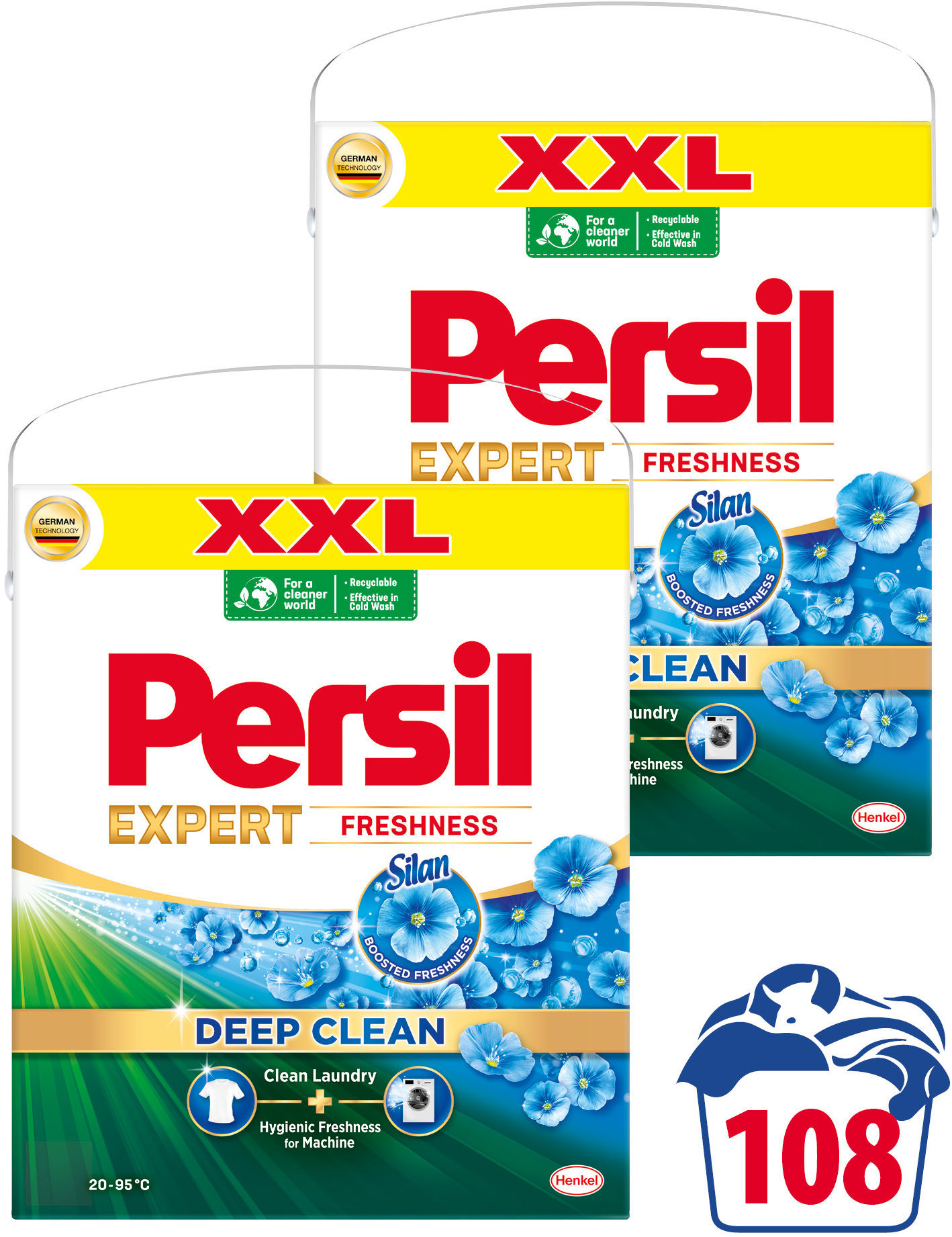 Persil Expert Freshness By Silan Box 2× 2,97 (108 praní)