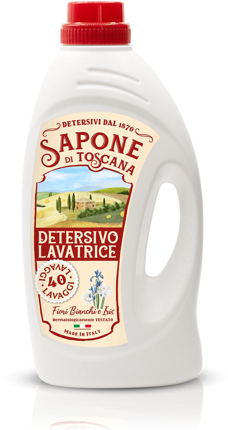 SAPONE DI TOSCANA Fiori Bianchie Iris 1,85 l (40 praní)