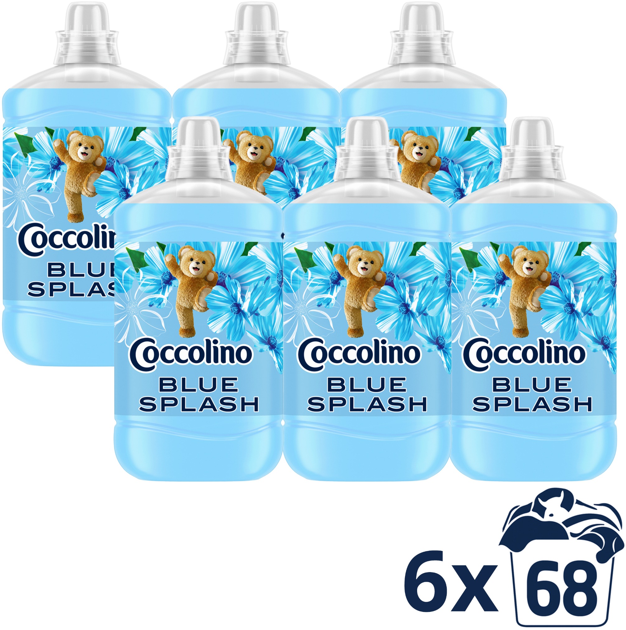 COCCOLINO Blue Splash 6× 1700 ml