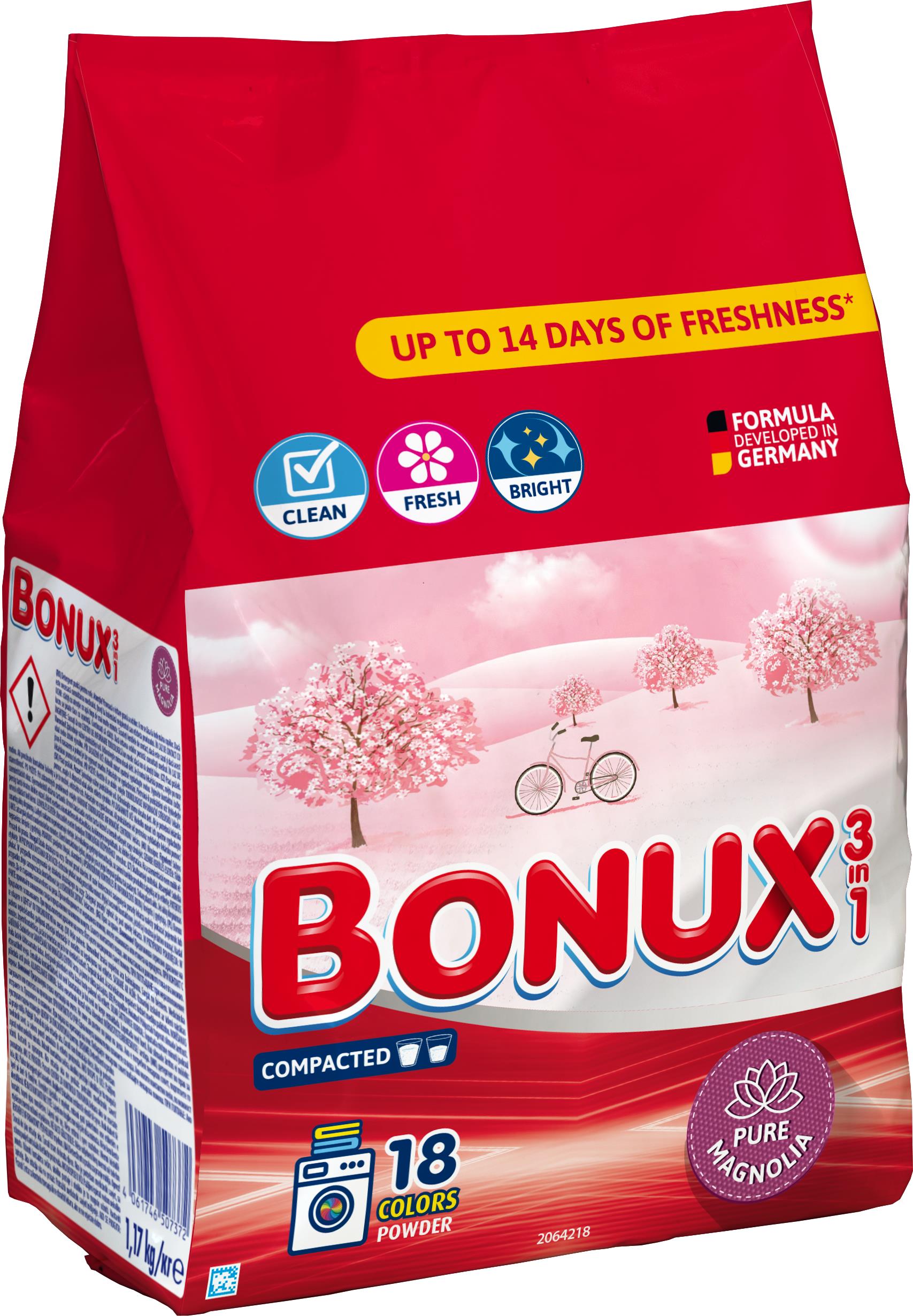 BONUX Pure Magnólia 1,17 kg (18 praní)
