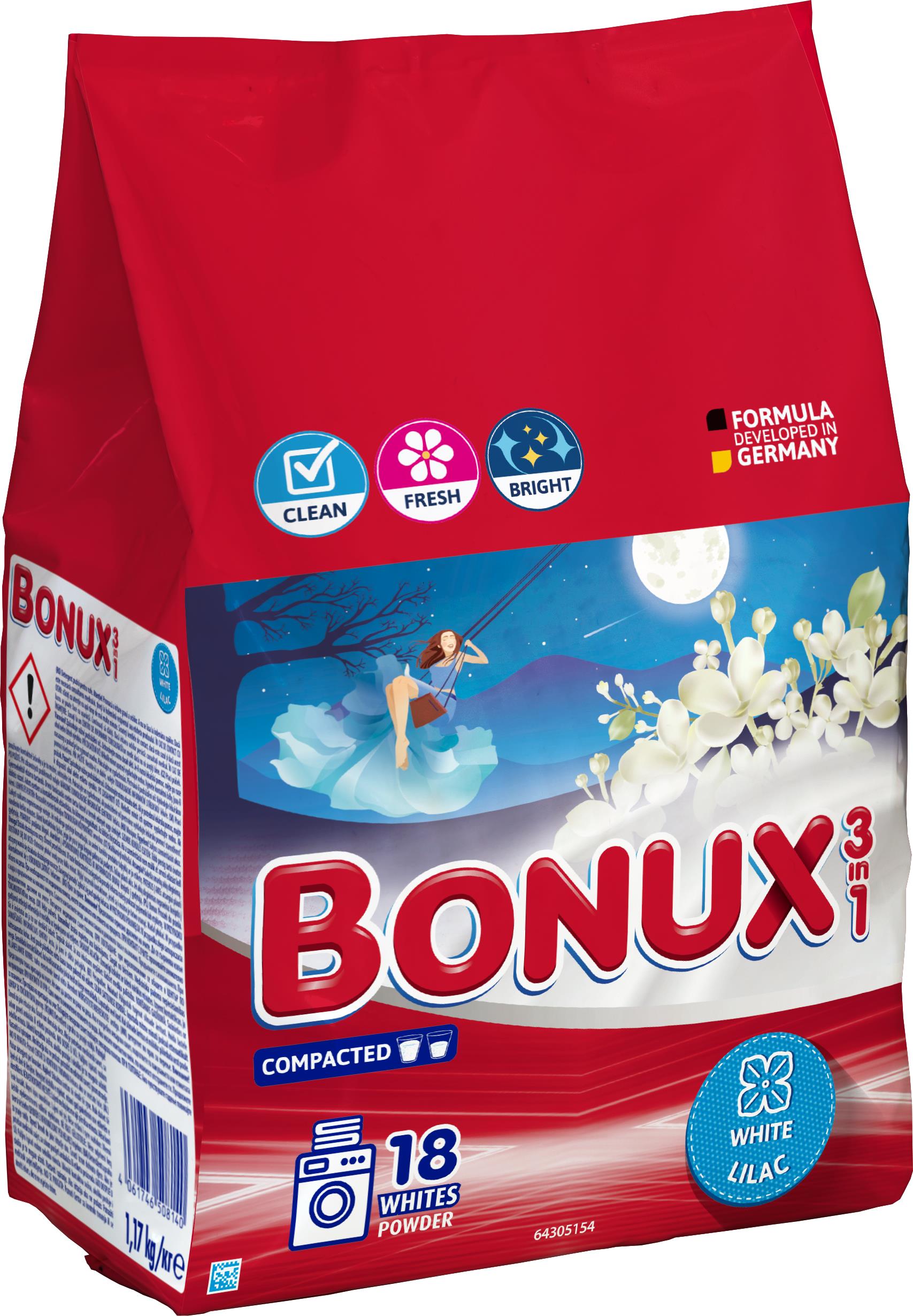 BONUX White Lilac 1,17 kg (18 praní)
