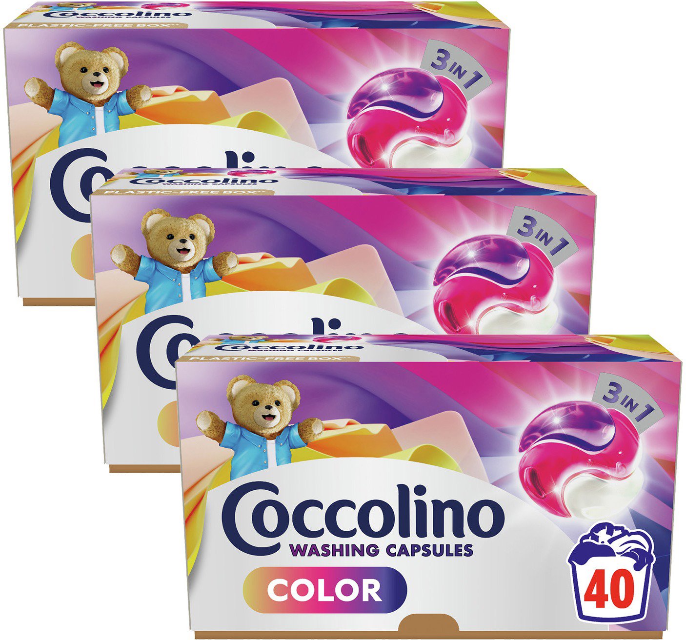 COCCOLINO Color 3× 40 db