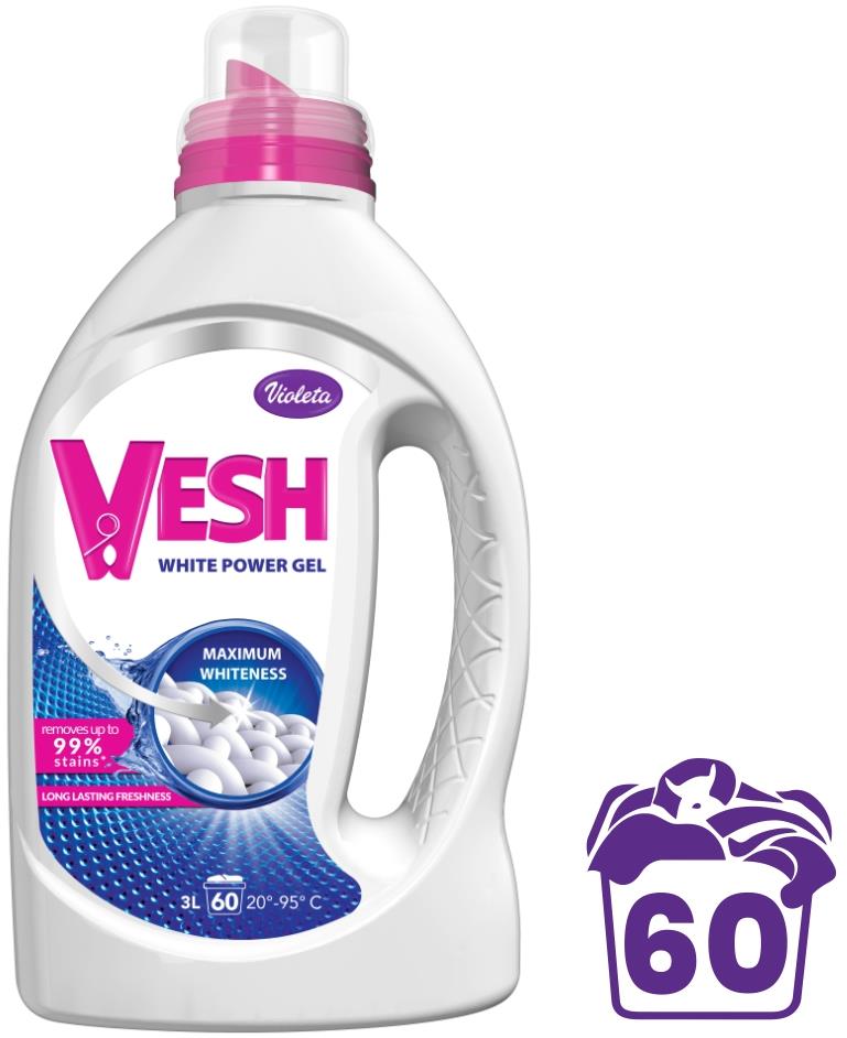 VIOLETA Vesh White 3 l (60 praní)