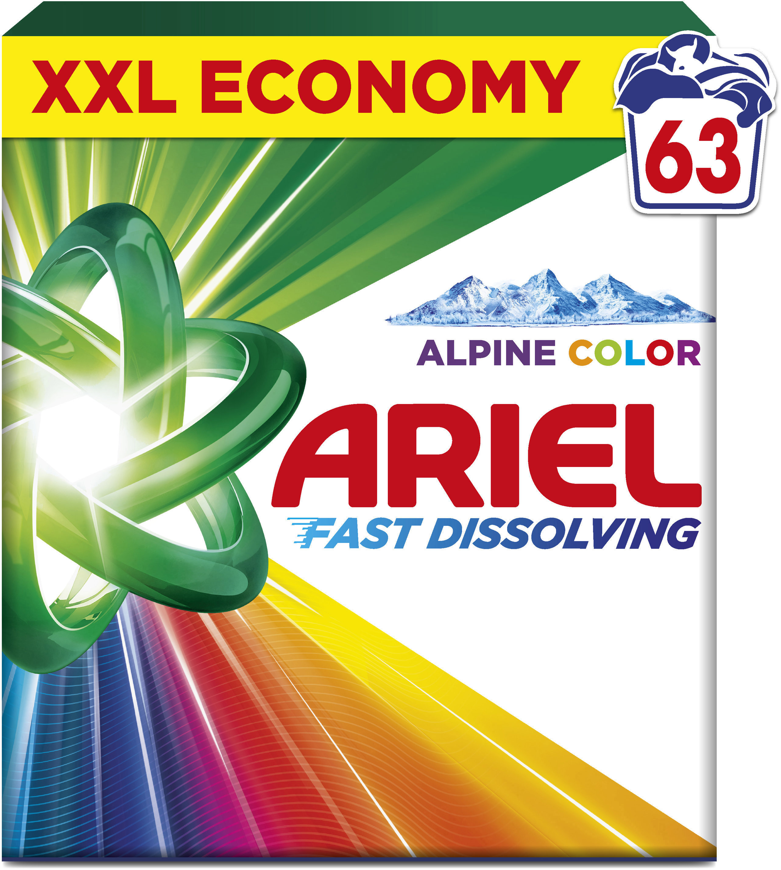 ARIEL Color 3,465 kg (63 praní)