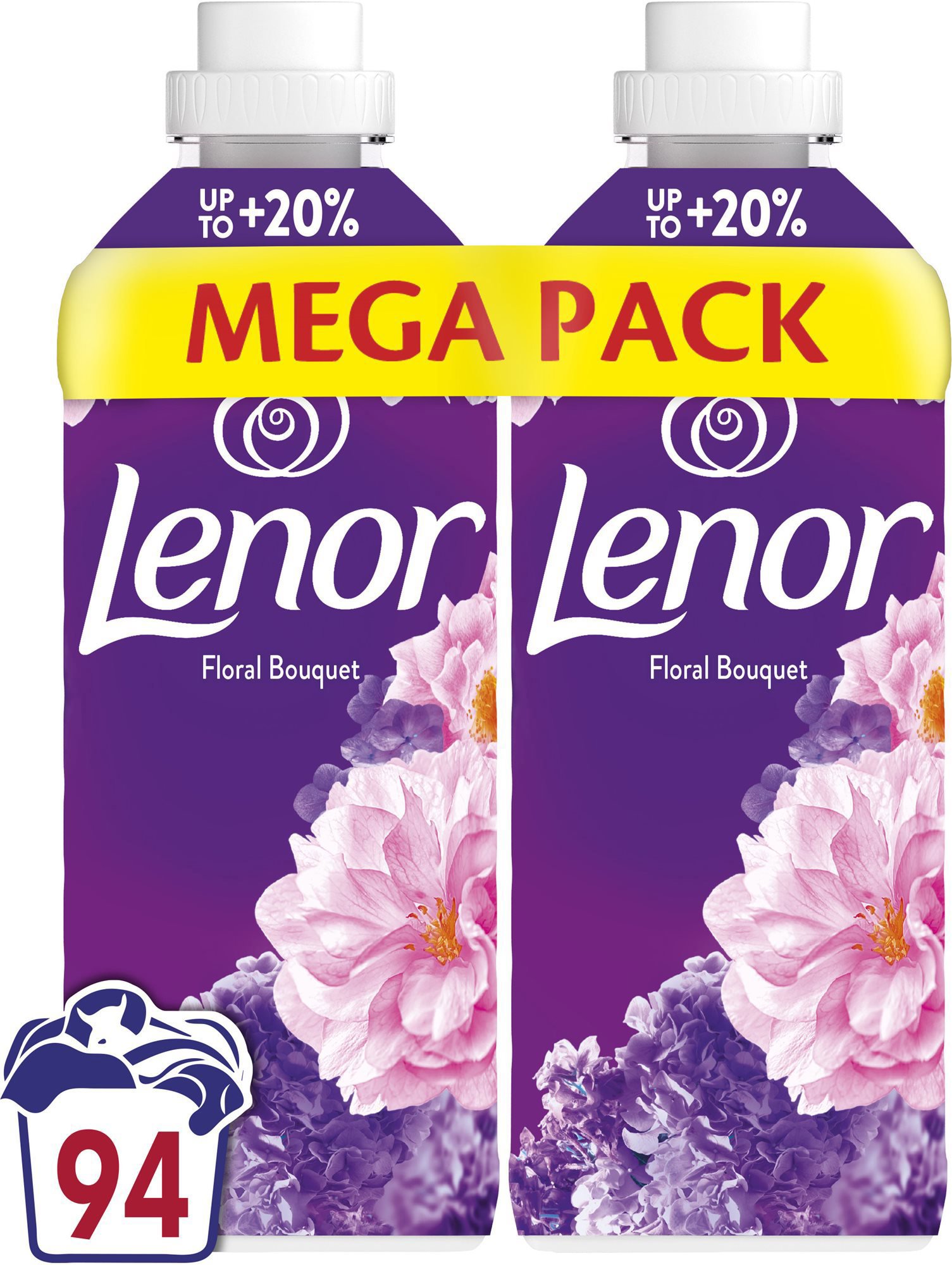 LENOR Floral Bouquet 2× 987 ml (94 praní)