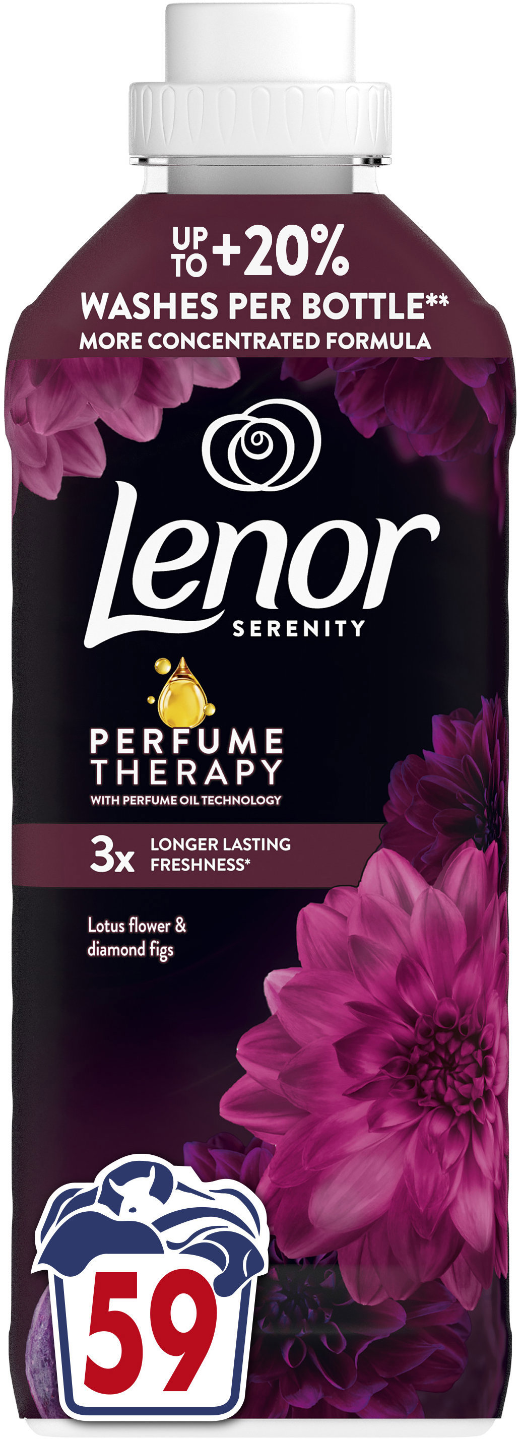 LENOR Lotus Water & Diamond Figs 1,239 l (59 praní)